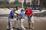 Martyn Wharrie, Hussain Salem, Abdulla Mubarak, Dave Spittal